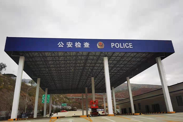 永安网架结构屋顶